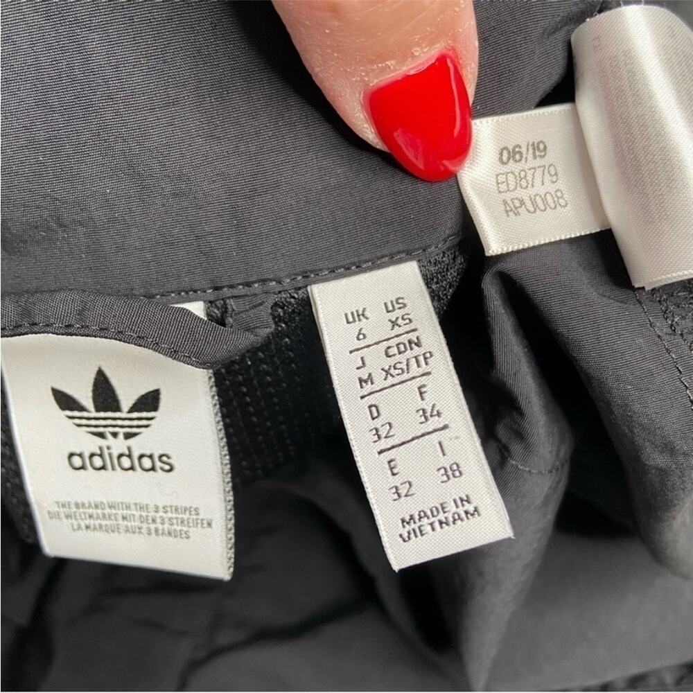 adidas Black Jumpsuit with White Three-Stripe Detail - Picture 9 of 12